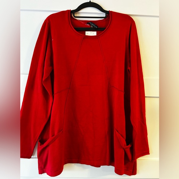 Allie and Rob Fine Gauge swing sweater. - Picture 2 of 4